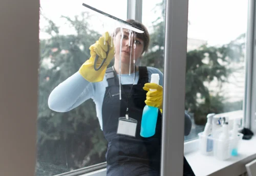 Nettoyage de vitres intérieures et extérieures à Chef-Boutonne
